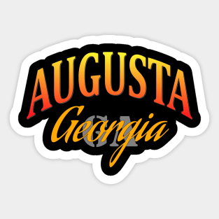 City Pride: Augusta, Georgia Sticker